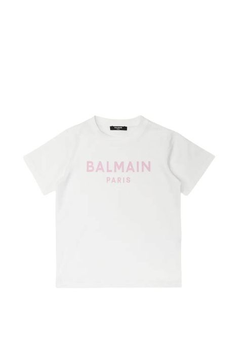 T-shirt con logo BALMAIN KIDS | BY8C71 Z3672100RS